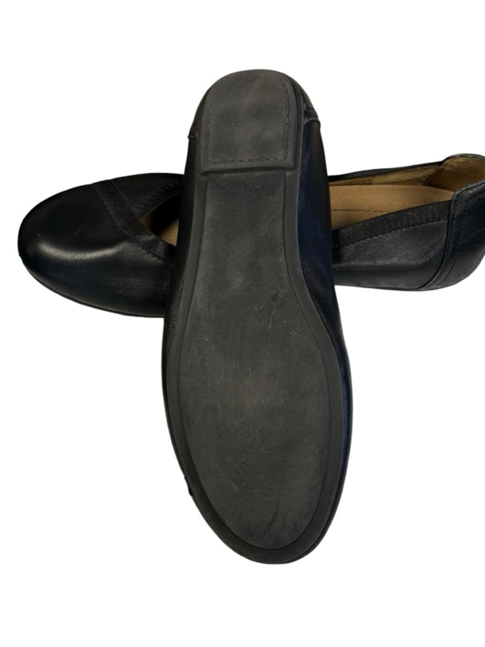 Vionic Caroll Black Ballet Flat Slip On Comfort Leather Shoes Size‎ 9 - Picture 5 of 12